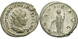  Antoninianus 羅馬帝國 銀 戈爾迪安三世(225-244)
