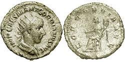  Antoninianus 羅馬帝國 銀 戈爾迪安三世(225-244)