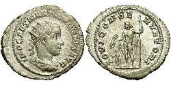  Antoninianus 羅馬帝國 銀 戈爾迪安三世(225-244)