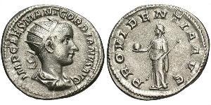  Antoninianus 羅馬帝國 銀 戈爾迪安三世(225-244)