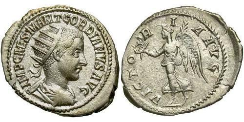  Antoninianus 羅馬帝國 銀 戈爾迪安三世(225-244)