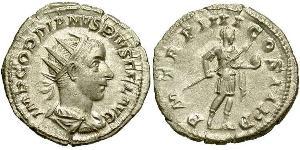  Antoninien Empire romain (27BC-395) Argent Gordien III(225-244)