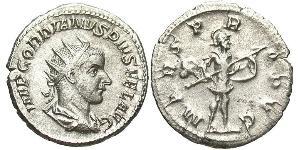  Antoninien Empire romain (27BC-395) Argent Gordien III(225-244)
