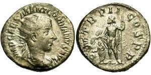  Antoninien Empire romain (27BC-395) Argent Gordien III(225-244)