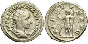  Antoninien Empire romain (27BC-395) Argent Gordien III(225-244)