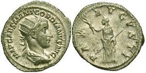  Antoninien Empire romain (27BC-395) Argent Gordien III(225-244)