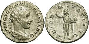  Antoninien Empire romain (27BC-395) Argent Gordien III(225-244)