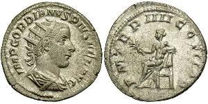  Antoninien Empire romain (27BC-395) Argent Gordien III(225-244)