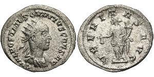  Antoninien Empire romain (27BC-395) Argent Hostilien (230-251)