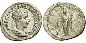  Antoninien Empire romain (27BC-395) Argent Gordien III(225-244)