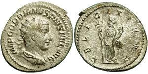  Antoninien Empire romain (27BC-395) Argent Gordien III(225-244)