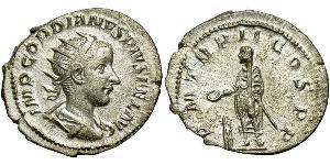  Antoninien Empire romain (27BC-395) Argent Gordien III(225-244)