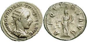  Antoninien Empire romain (27BC-395) Argent Gordien III(225-244)