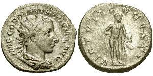  Antoninien Empire romain (27BC-395) Argent Gordien III(225-244)
