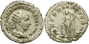  Antoninien Empire romain (27BC-395) Argent Gordien III(225-244)