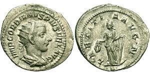  Antoninien Empire romain (27BC-395) Argent Gordien III(225-244)