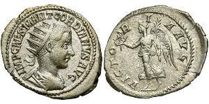  Antoninien Empire romain (27BC-395) Argent Gordien III(225-244)