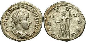  Antoninien Empire romain (27BC-395) Argent Gordien III(225-244)