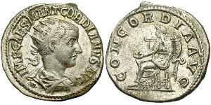  Antoninien Empire romain (27BC-395) Argent Gordien III(225-244)