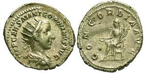  Antoninien Empire romain (27BC-395) Argent Gordien III(225-244)