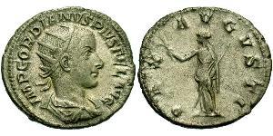  Antoninien Empire romain (27BC-395) Argent Gordien III(225-244)