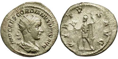 Antoninien Empire romain (27BC-395) Argent Gordien III(225-244)