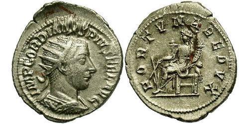  Antoninien Empire romain (27BC-395) Argent Gordien III(225-244)