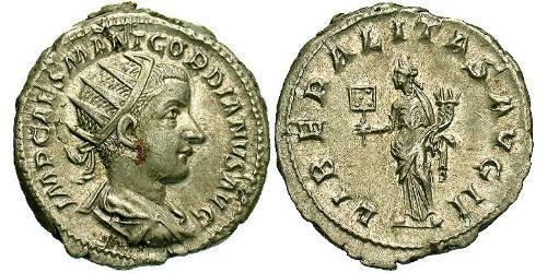  Antoninien Empire romain (27BC-395) Argent Gordien III(225-244)