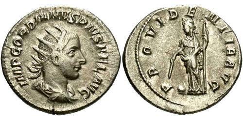  Antoninien Empire romain (27BC-395) Argent Gordien III(225-244)