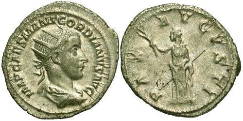  Antoninien Empire romain (27BC-395) Argent Gordien III(225-244)