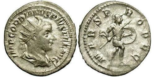  Antoninien Empire romain (27BC-395) Argent Gordien III(225-244)