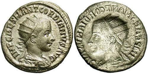  Antoninien Empire romain (27BC-395) Argent Gordien III(225-244)