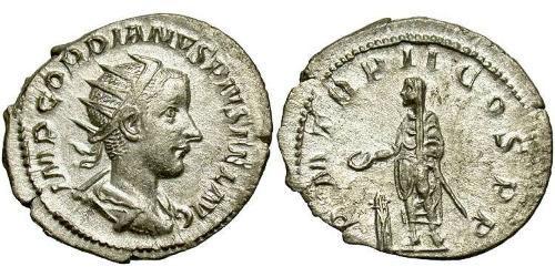  Antoninien Empire romain (27BC-395) Argent Gordien III(225-244)