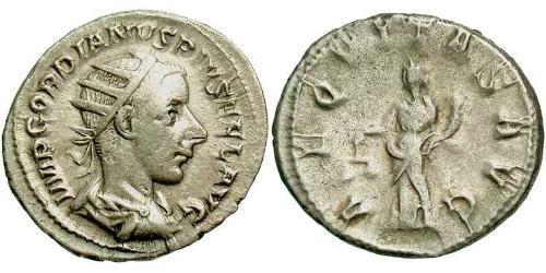  Antoninien Empire romain (27BC-395) Argent Gordien III(225-244)