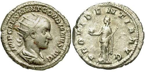  Antoninien Empire romain (27BC-395) Argent Gordien III(225-244)