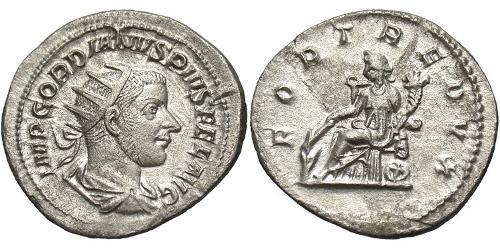  Antoninien Empire romain (27BC-395) Argent Gordien III(225-244)