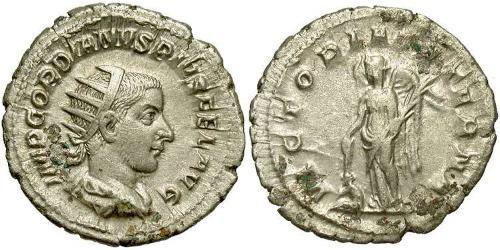  Antoninien Empire romain (27BC-395) Argent Gordien III(225-244)