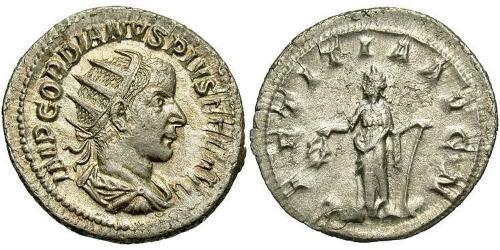  Antoninien Empire romain (27BC-395) Argent Gordien III(225-244)