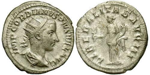  Antoninien Empire romain (27BC-395) Argent Gordien III(225-244)