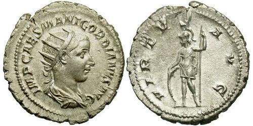  Antoninien Empire romain (27BC-395) Argent Gordien III(225-244)