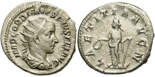 Antoninien Empire romain (27BC-395) Argent Gordien III(225-244)