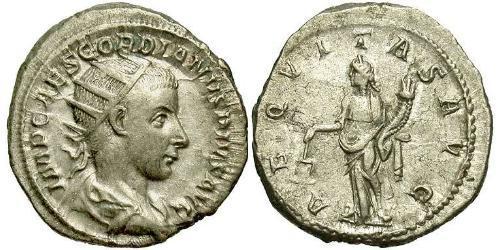  Antoninien Empire romain (27BC-395) Argent Gordien III(225-244)