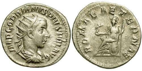  Antoninien Empire romain (27BC-395) Argent Gordien III(225-244)