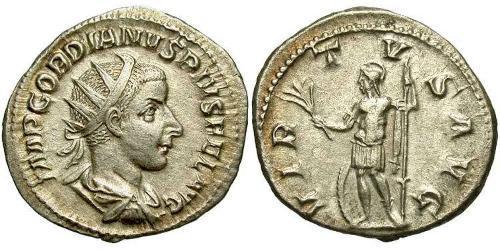 Antoninien Empire romain (27BC-395) Argent Gordien III(225-244)