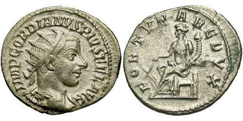  Antoninien Empire romain (27BC-395) Argent Gordien III(225-244)