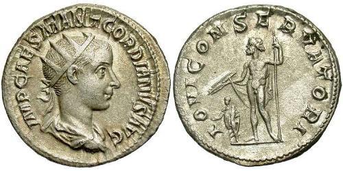  Antoninien Empire romain (27BC-395) Argent Gordien III(225-244)