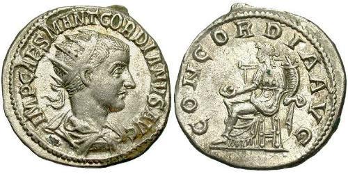  Antoninien Empire romain (27BC-395) Argent Gordien III(225-244)