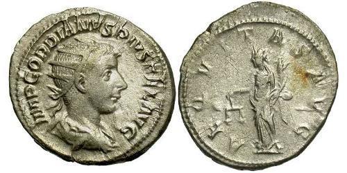  Antoninien Empire romain (27BC-395) Argent Gordien III(225-244)