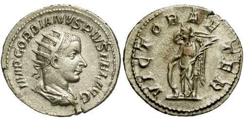  Antoninien Empire romain (27BC-395) Argent Gordien III(225-244)