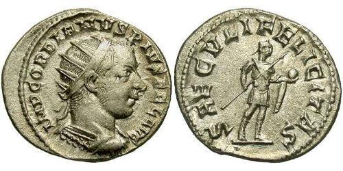  Antoninien Empire romain (27BC-395) Argent Gordien III(225-244)